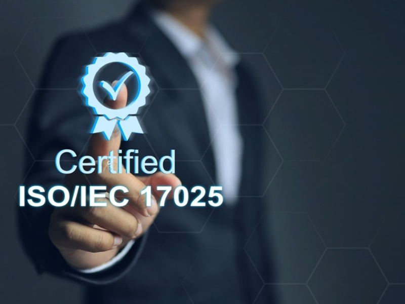 Certified isoiec 17025