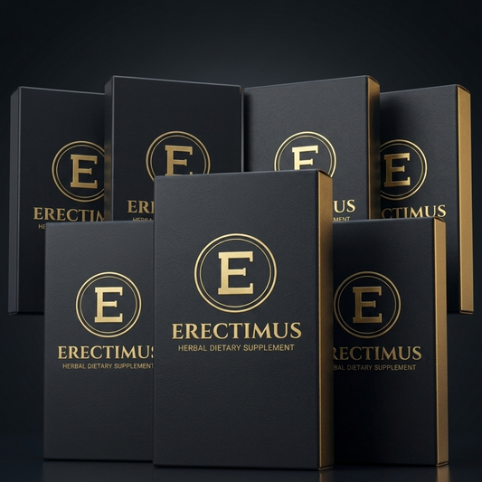 Erectimus Bulk Pack, 70 herbal capsules, seven boxes of the premium herbal supplement for men