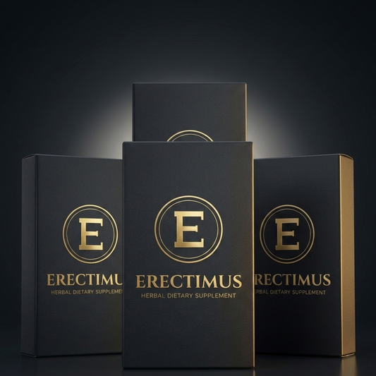 Erectimus Bundle Pack, 40 herbal capsules, four boxes of the premium herbal supplement for men